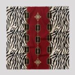 روسری طرح زبرا