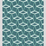 طرح پارچه هندسی