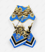 روسری طرح ورساچه سفید پلنگی - Image 3